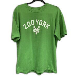 Vintage Bright Green Zoo York T-Shirt in Large
